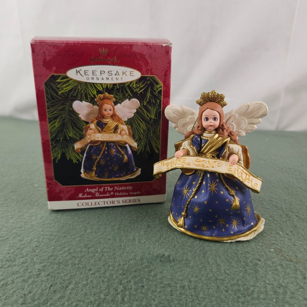 Hallmark Keepsake Ornament Angel Of The Nativity Madame Alexander 1999